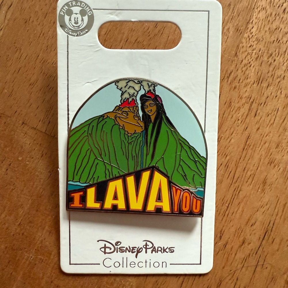 Disney Parks 'I Lava You' Pin